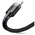 Câble USB 2.0 / Type-C Baseus Cafule CATKLF-AG1 - 0.5m - Noir / Gris