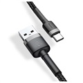 Câble USB 2.0 / Type-C Baseus Cafule CATKLF-AG1 - 0.5m - Noir / Gris