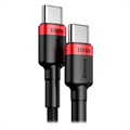 Câble USB-C Baseus Cafule - 2m - Rouge / Noir