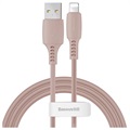 Câble USB 2.0 / Lightning Baseus Colorful CALDC-04 - 1.2m (Satisfaisant Bulk) - Rose