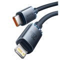 Câble USB-C / Lightning Baseus Crystal Shine CAJY000201 - 1.2m - Noir