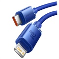 Câble USB-C / Lightning Baseus Crystal Shine CAJY000203 - 1.2m - Bleu