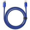 Câble USB-C / Lightning Baseus Crystal Shine CAJY000203 - 1.2m - Bleu