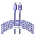 Câble USB-C / Lightning Baseus Crystal Shine CAJY000305 - 2m - Violet