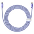 Câble USB-C / Lightning Baseus Crystal Shine CAJY000305 - 2m - Violet