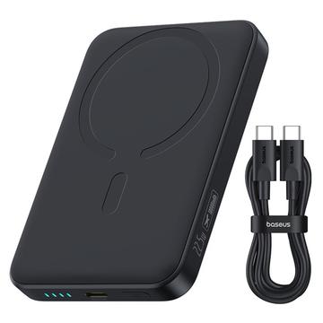 Baseus EnerFill FM11 Mini Power Bank sans fil magnétique 10000mAh - 22.5W - Noir