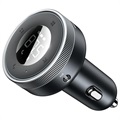 Émetteur FM avec Chargeur Voiture Double USB Baseus Enjoy CCLH-01 - Noir