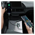 Émetteur FM avec Chargeur Voiture Double USB Baseus Enjoy CCLH-01 - Noir