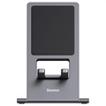 Support Bureau Pliable Baseus pour Smartphone / Tablette - Gris