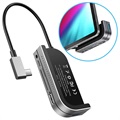 Hub USB-C Multifonctionnel Baseus GN39F - Gris Foncé