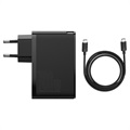 Chargeur Rapide Baseus GaN2 Pro 2xUSB & 2xUSB-C - 100W - Noir