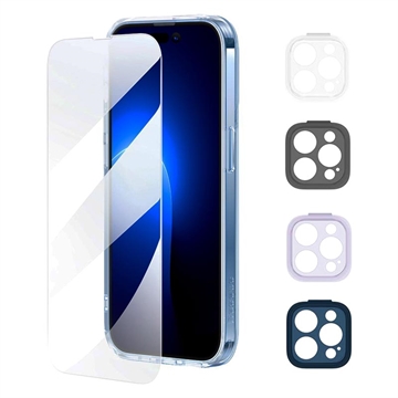 Kit de Protection iPhone 14 Pro Max Baseus Illusion - Transparente