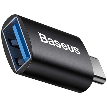 Baseus Ingenuity Adaptateur OTG USB-C vers USB-A ZJJQ000001 - Noir