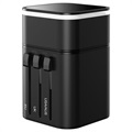 Adaptateur de Voyage Mondial Baseus JY-302PD - USB-C, USB - UE/UK/US/AU/CN