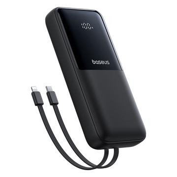 Baseus Lipow 22.5W Power Bank 20000mAh avec câbles Lightning et USB-C intégrés et affichage LED