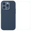 Coque iPhone 14 Pro Max en Silicone Liquide Baseus Magnétique - Bleu
