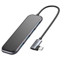 Hub USB-C Baseus Mirror CAHUB-EZ0G - USB 3.0, PD - Gris