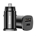 Chargeur Voiture 30W Baseus PPS - USB-C PD, QC4.0/3.0, SCP, AFC - Noir