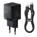 Baseus Palm 20W Chargeur rapide avec câble Type-C 60W