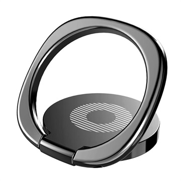 Support Bague Magnétique pour Smartphone Baseus Privity - Noir