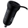 Émetteur FM / Chargeur de Voiture Baseus S-16 T-Type CCTM-E01 - Noir