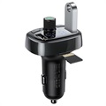 Chargeur Voiture 2xUSB & Émetteur FM Bluetooth Baseus S09 T-Type
