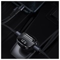 Transmetteur FM / Chargeur Voiture Baseus Streamer F40 CCF40-01 - Noir
