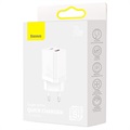 Chargeur Rapide Baseus Super Si Pro 30W - USB-C, USB-A - Blanc