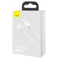 Câble Lightning Baseus Superior Serie - 1.5m - Blanc