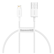 Câble Lightning Baseus Série Superior - 0.25m - Blanc