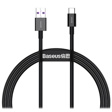 Câble de Charge et de Données USB-C Baseus Superior - 66W, 1m - Noir