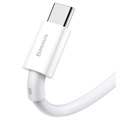 Câble de Charge et de Données USB-C Baseus Superior - 66W, 1m - Blanc