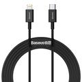 Baseus Superior Series Câble USB-C / Lightning - 2m, 20W - Noir