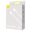 Câble USB-C / USB-C Baseus Superior Série - 100W, 2m - Blanc