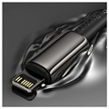 Câble USB-C / Lightning Baseus Tungsten Gold 20W - 2m - Noir