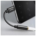 Câble Adaptateur Audio USB-C / 3.5mm Baseus CAHUB-EZ0G - Gris Foncé