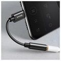 Câble Adaptateur Audio USB-C / 3.5mm Baseus CAHUB-EZ0G - Gris Foncé