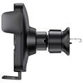 Chargeur Sans Fil / Support Voiture Baseus Wisdom - 15W - Noir