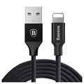 Câble Lightning / USB 2.0 Baseus Yiven - 1.8m - Noir