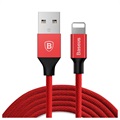 Câble Lightning / USB 2.0 Baseus Yiven - 1.8m - Rouge