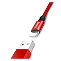 Câble Lightning / USB 2.0 Baseus Yiven - 1.8m - Rouge