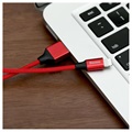 Câble Lightning / USB 2.0 Baseus Yiven - 1.8m - Rouge