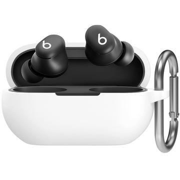 Étui en silicone avec mousqueton Beats Studio Buds+ AhaStyle WG157 - Blanc
