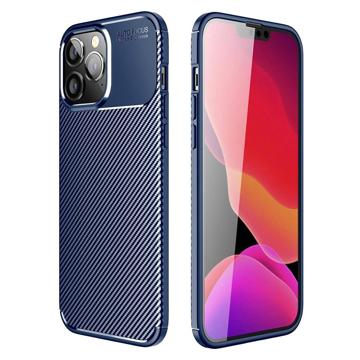 Coque iPhone 14 Pro Beetle Fibre de Carbone - Bleu