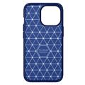 Coque iPhone 14 Pro Beetle Fibre de Carbone - Bleu