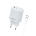 Beline PD 3.0 USB-C Charging Set - 20W (Emballage ouvert - Satisfaisant Bulk) - Blanc