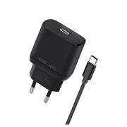 Chargeur USB-C GaN avec câble USB-C Beline PD 3.0 - 30W - Noir