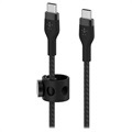 Câble USB-C / USB-C Belkin BoostCharge Pro Flex 60W - 3m - Noir