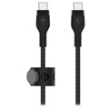 Câble USB-C / USB-C Belkin BoostCharge Pro Flex 60W - 3m - Noir