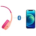 Casque Sans Fil Supra-Auriculaire Belkin Soundform pour Enfants - Rose